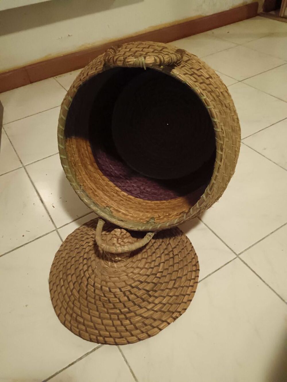 Panier avec couvercle Décoration