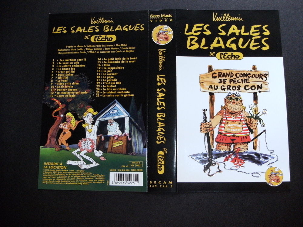 Rare film : " Les sales blagues de l echo " DVD et blu-ray