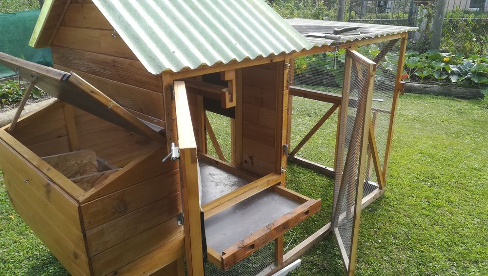 Poulailler mobile Jardin
