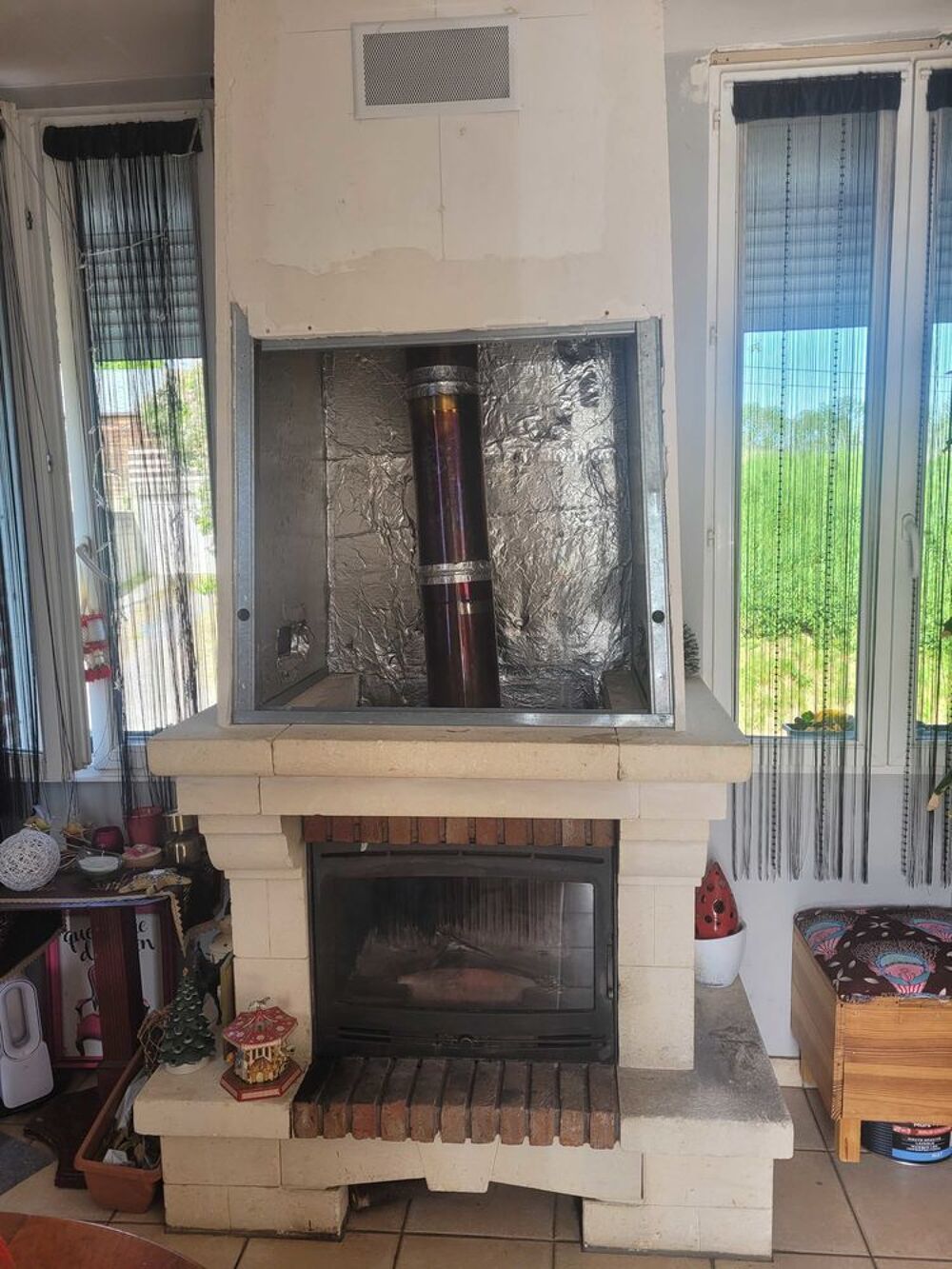 chemin&eacute;e complete Décoration