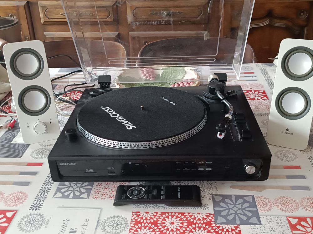 Lot Enceintes + Platine Vinyle USB Audio et hifi