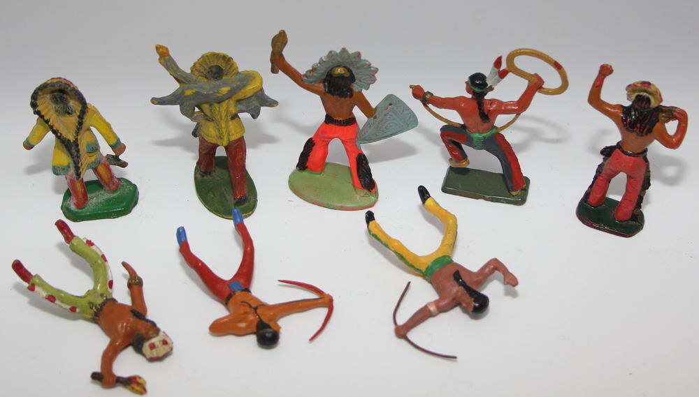 Indiens STARLUX CLAIRET Western Jeux / jouets