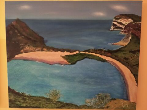 Peinture � l'huile. 120 Mas-Saintes-Puelles (11)