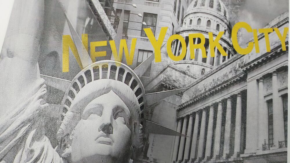 Tableau sur Toile - Impression New York City - Armature Bois Décoration