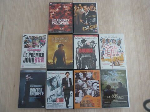 Lot   de 10 DVD  10 Frossay (44)