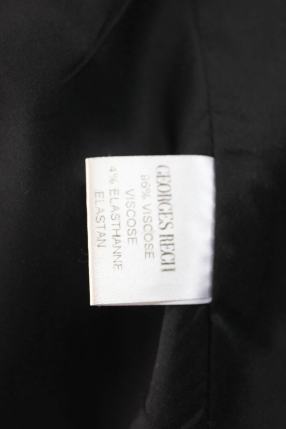 Veste pois noir &amp; blanc GEORGES RECH T.40 Fr Vêtements