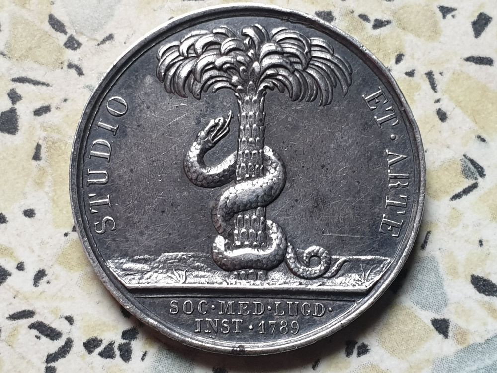 M&eacute;daille-Jeton en Argent 1789 