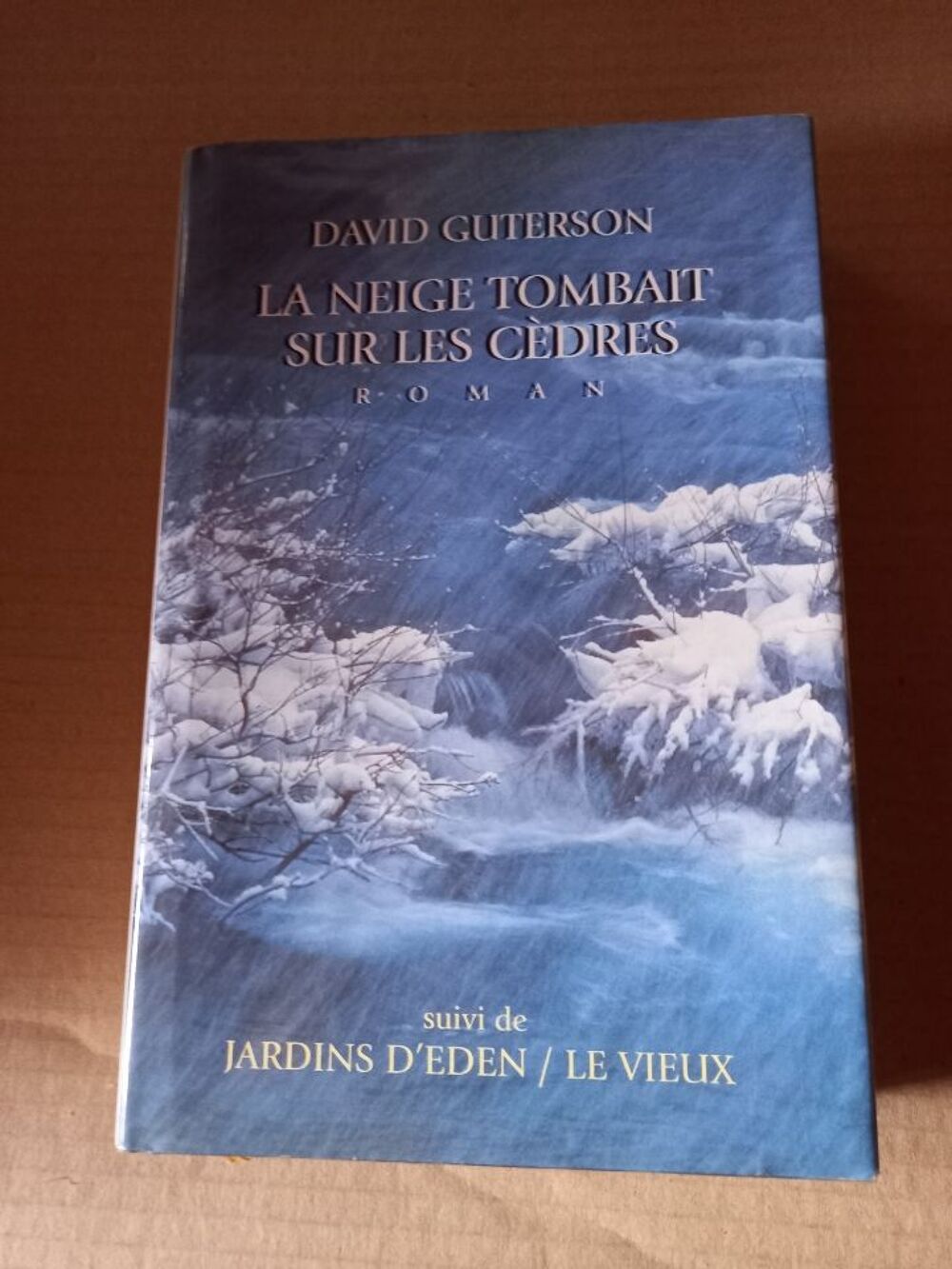 Livre "la neige tombait sur les c&egrave;dres " Livres et BD