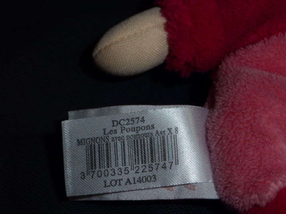 doudou compagnie Mignon avec nounours DC2574 Puériculture