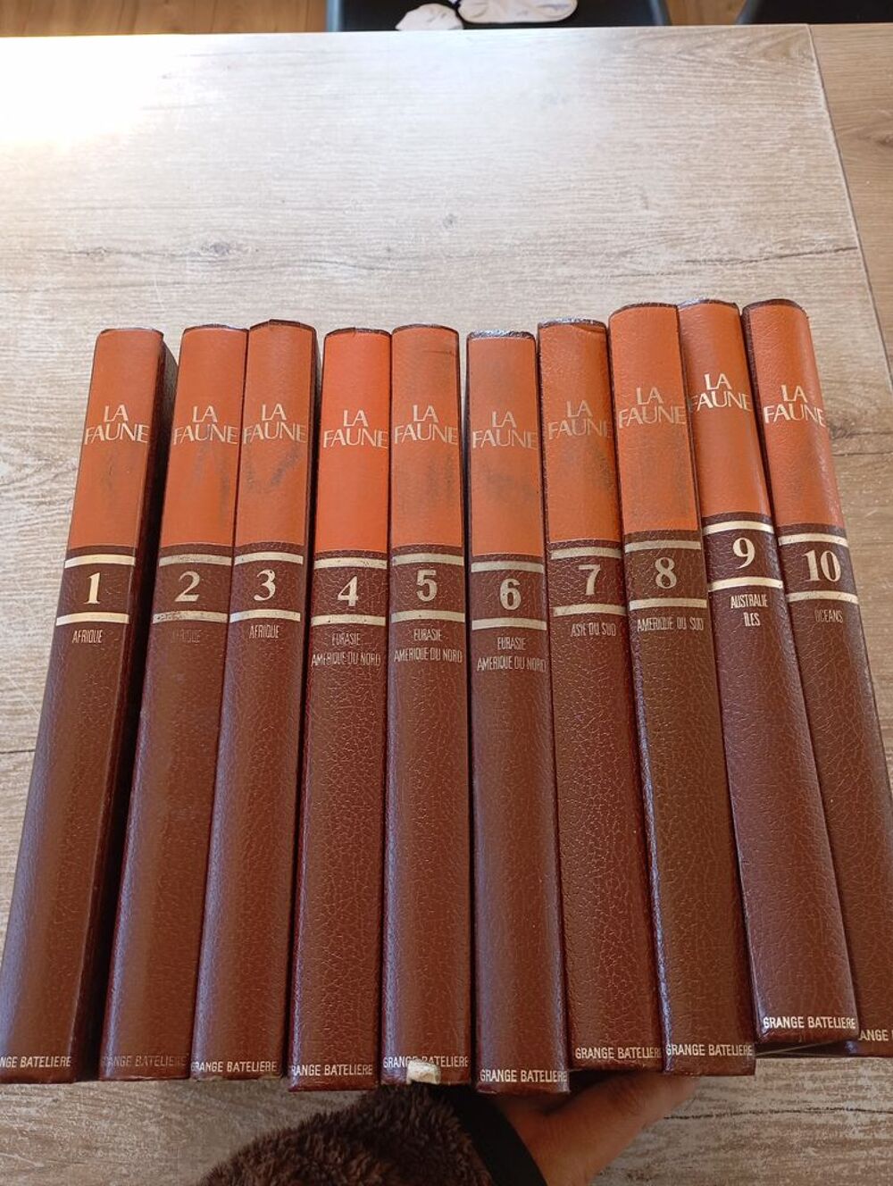 Collection vintage "La Faune" ? Encyclop&eacute;die illustr&eacute;e 
