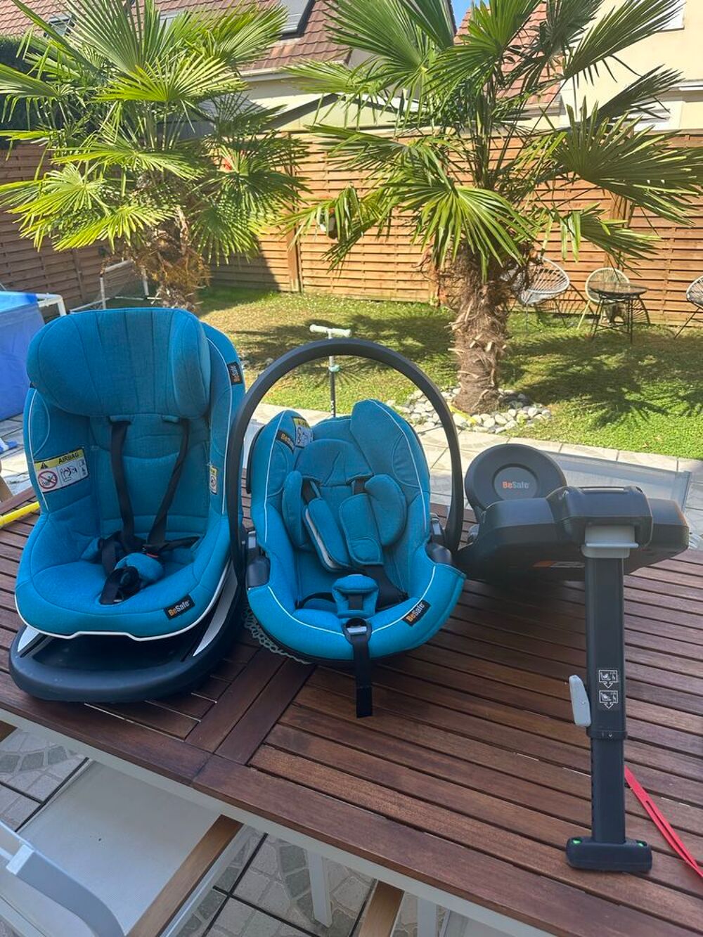 si&egrave;ge auto besafe et sa base isofix + cosy Pu�riculture