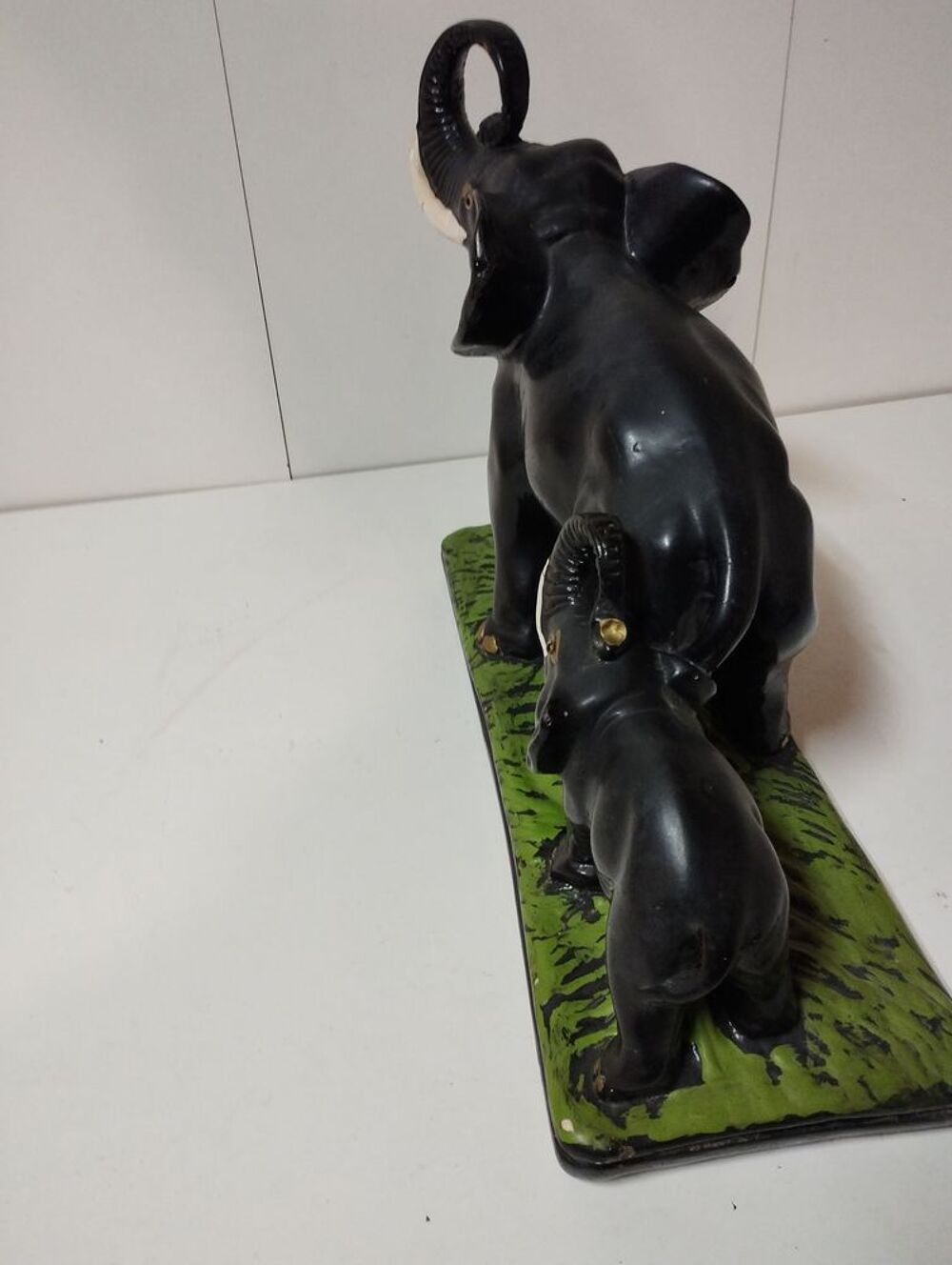 El&eacute;phant de pl&acirc;tre Décoration