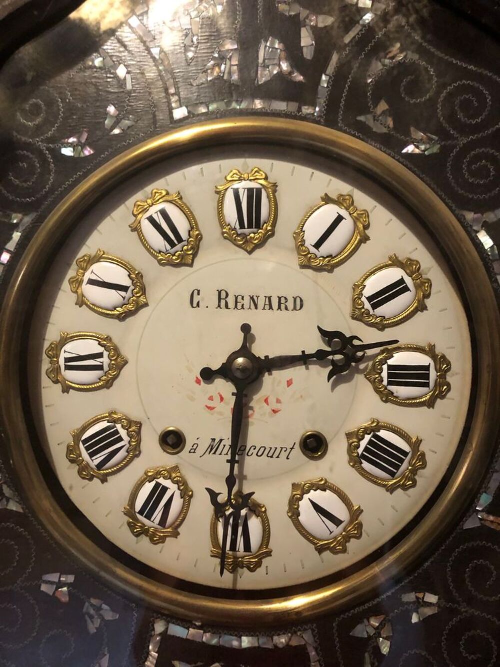 horloge &Aring;"il de b&Aring;"uf Décoration