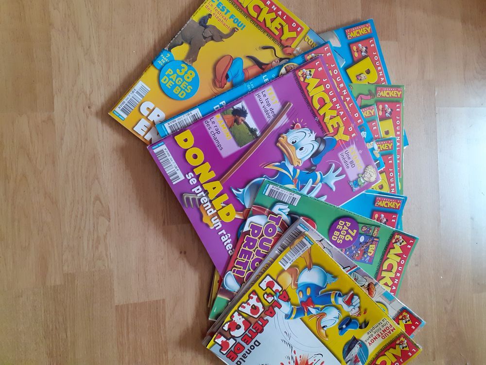 450 revues du Journal de Mickey de 1991 &agrave; 2009
Livres et BD