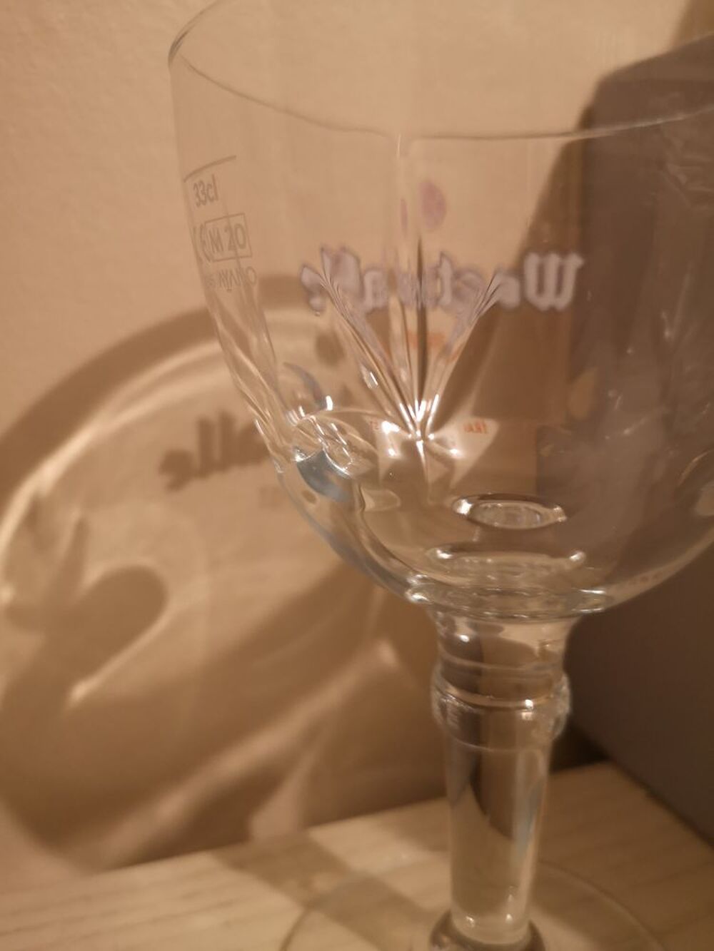 VERRE A BIERE RARE WESTMALLE TRAPPIST 33CL + 12 SOUS BOCK 