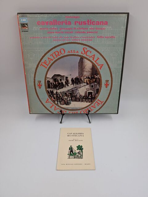 Coffret Vinyle 33 tours Mascagni : Cavalleria Rusticana  10 Vulbens (74)