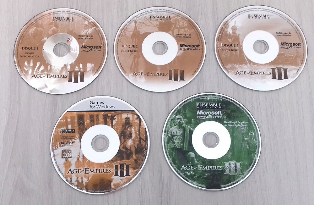 AGE OF EMPIRES III - Edition compl&egrave;te et extensions - PC Consoles et jeux vidéos