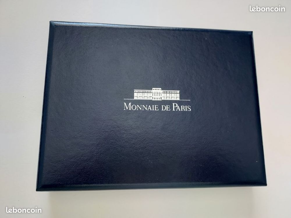 superbe coffret 6 pieces argent monnaie de paris 