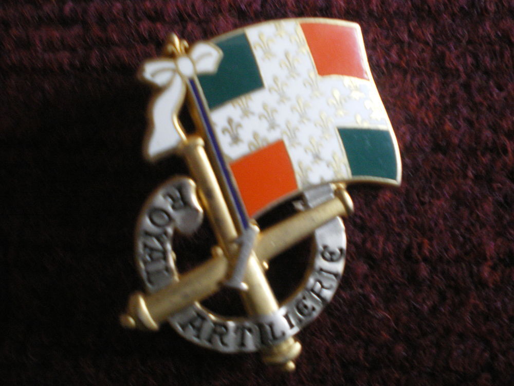 1&deg; R&eacute;giment Royal d'Artillerie. 