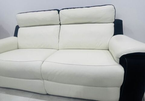 Canap� vachette 3 places + 2 fauteuils relax �lectriques  2350 Dole (39)