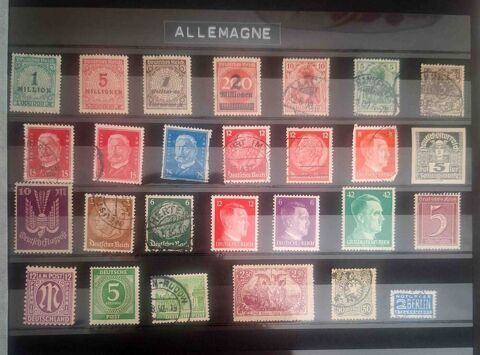 Série de timbres de collection d'Allemagne 2 Gap (05)