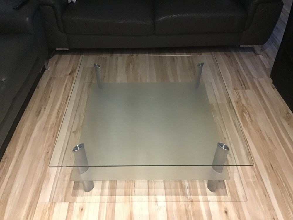 table basse en verre Electromnager