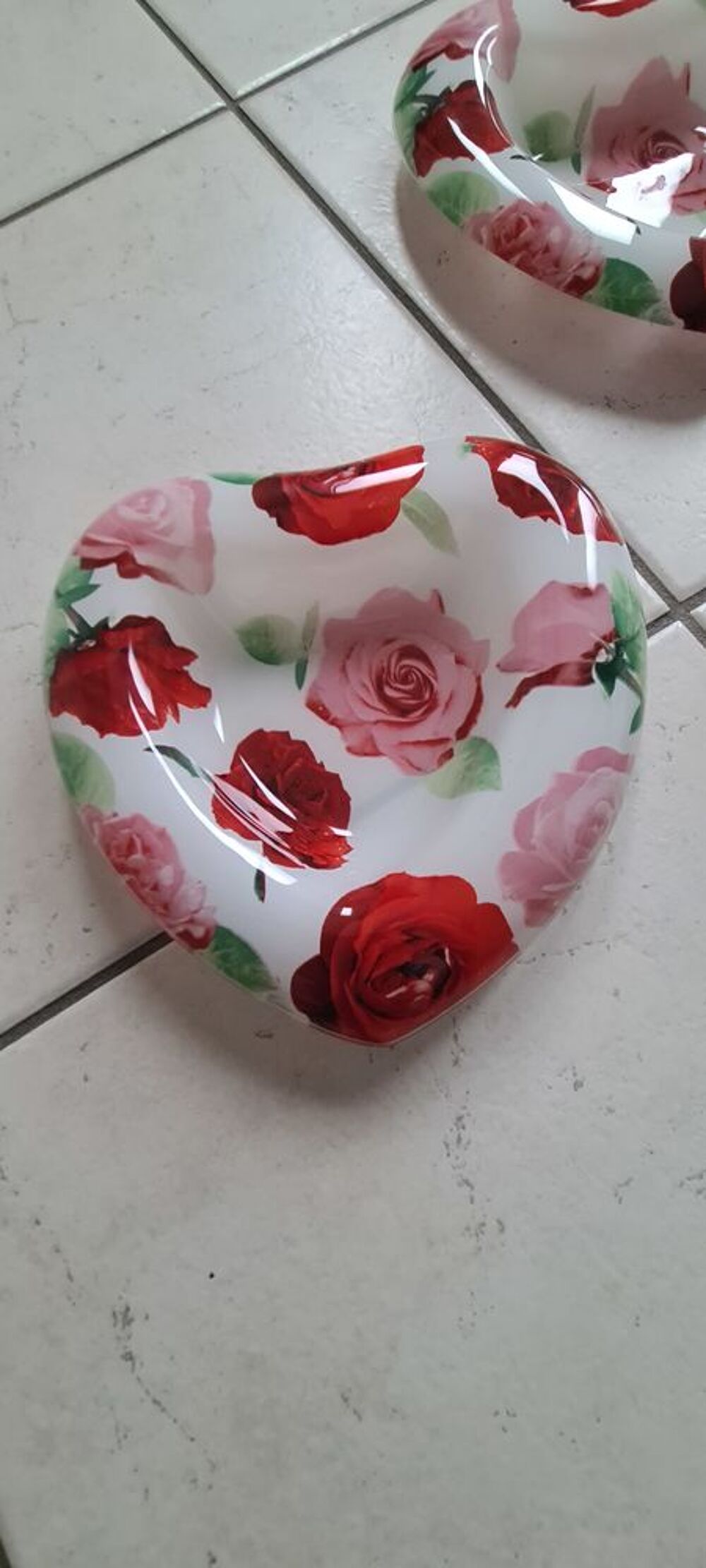 Lot de 7 Assiettes en forme de coeur Cuisine