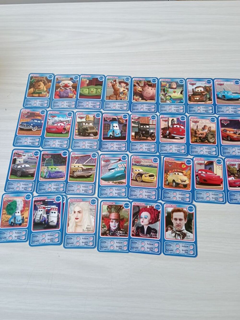 Cartes DISNEY AUCHAN 