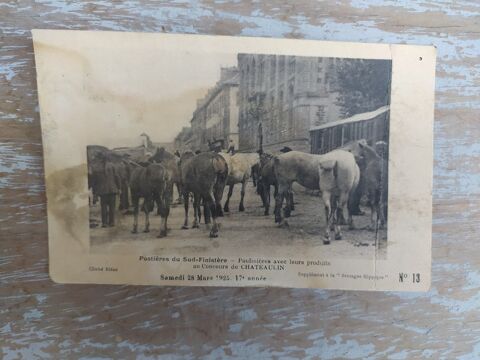 CPA Posti�res Finist�re Poulini�res Chataulin Bretagne 1925 0 Loches (37)