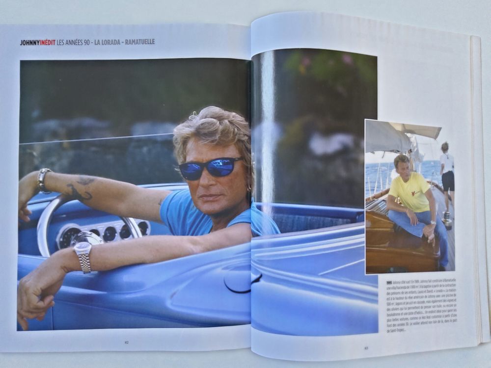 JOHNNY HALLYDAY salut les copains num&eacute;ro collector Livres et BD
