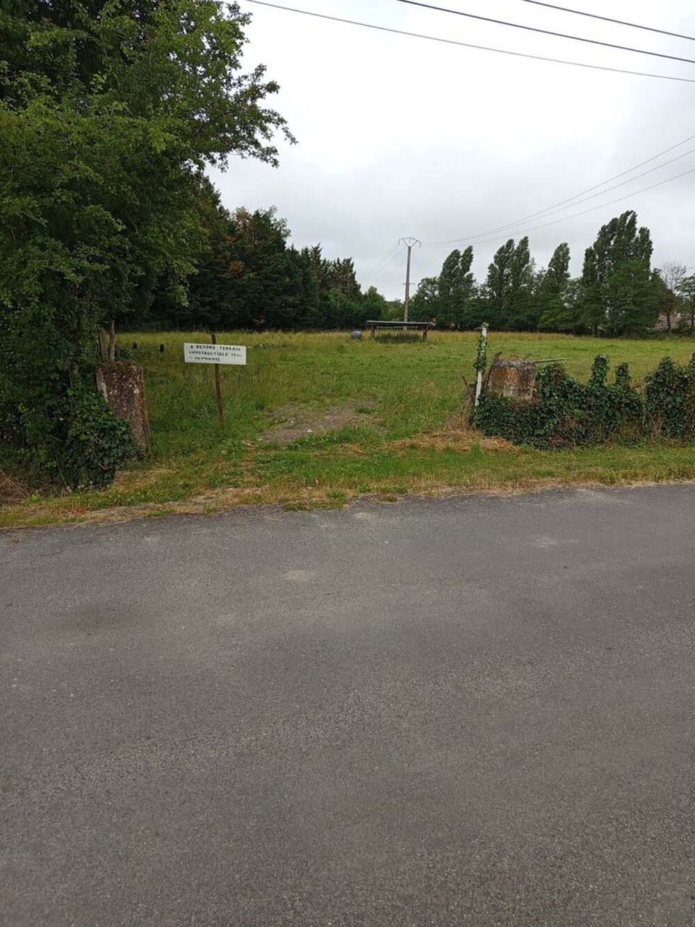 Vente Terrain Une parcelle de terrain Constructible Saint-sever-de-saintonge