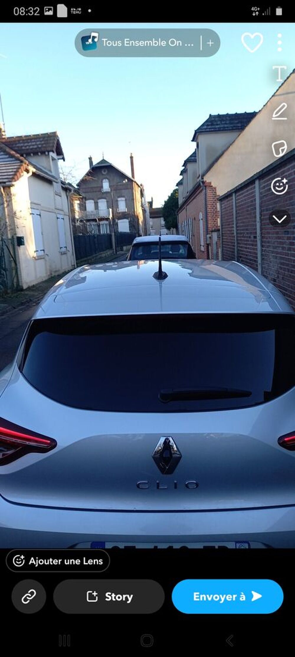 Clio IV Clio TCe 90 E6C Intens 2021 occasion 60400 Noyon