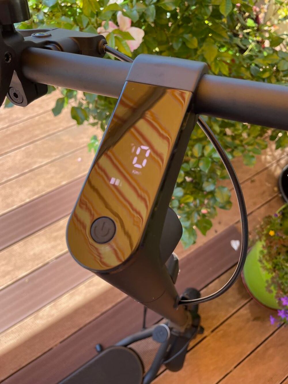 Trottinette &eacute;lectrique marque Decathlon MD 500 E Sports