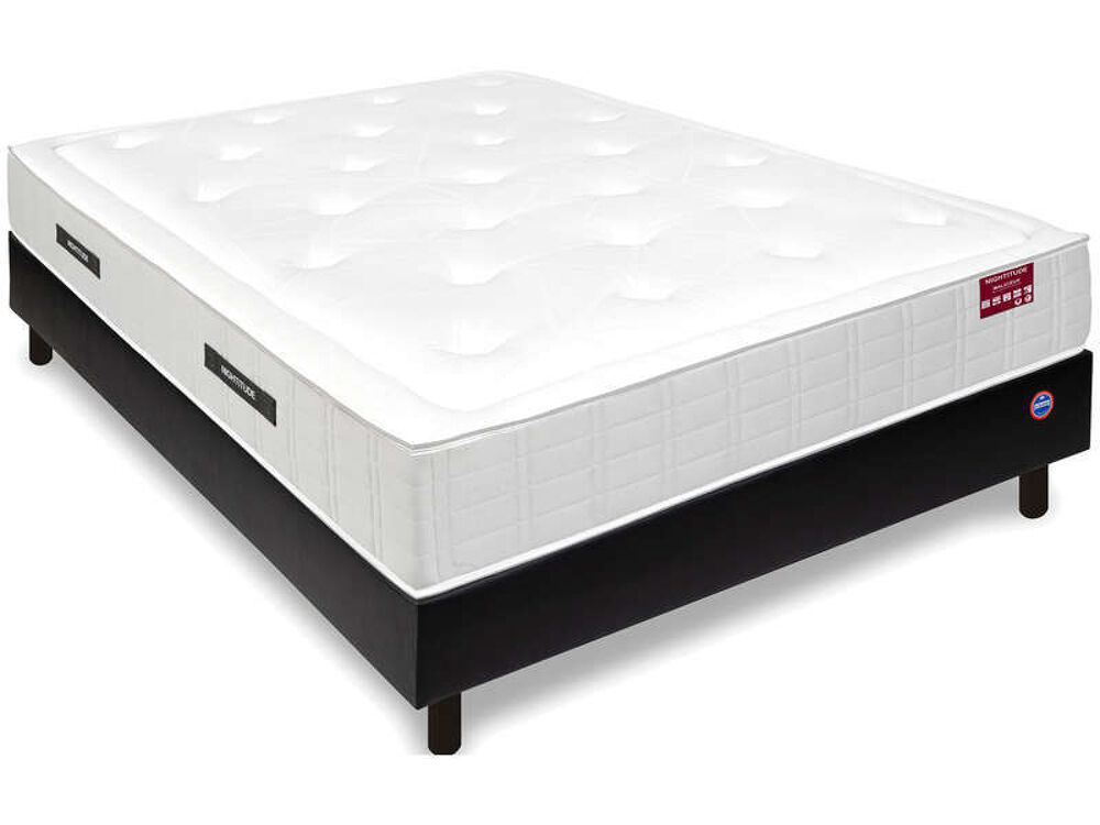 matelas + sommier &agrave; lattes 140x190 NEUFS Meubles