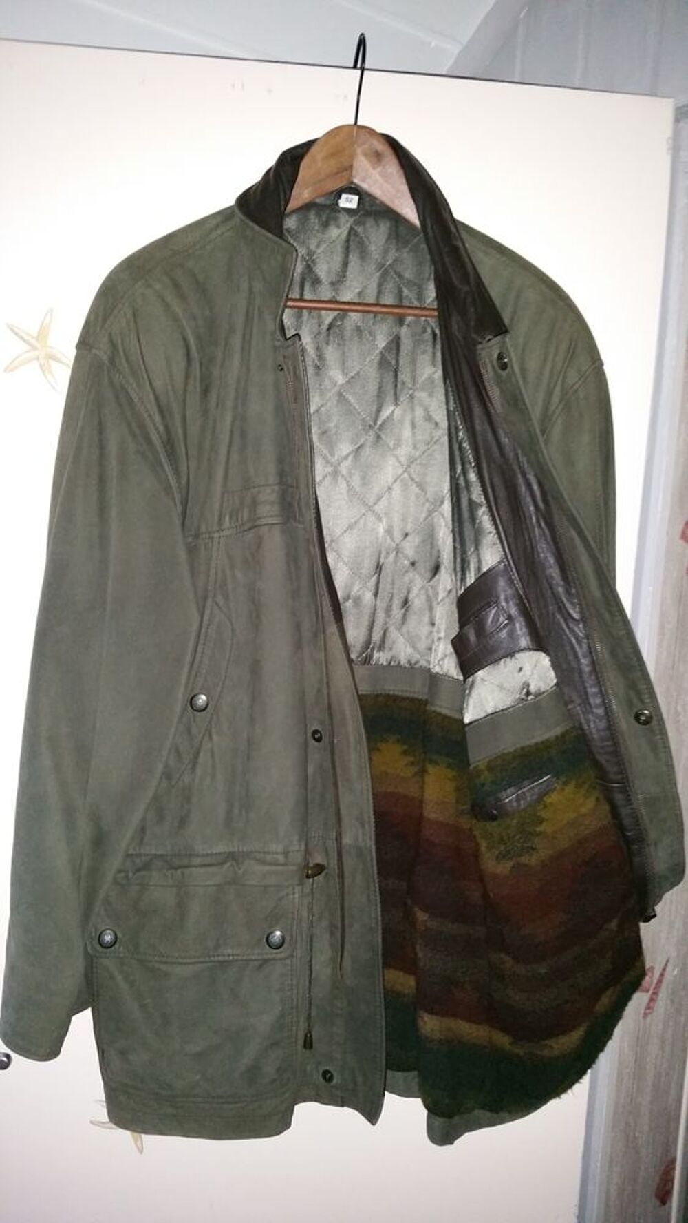 VESTE NUBUCK Vêtements