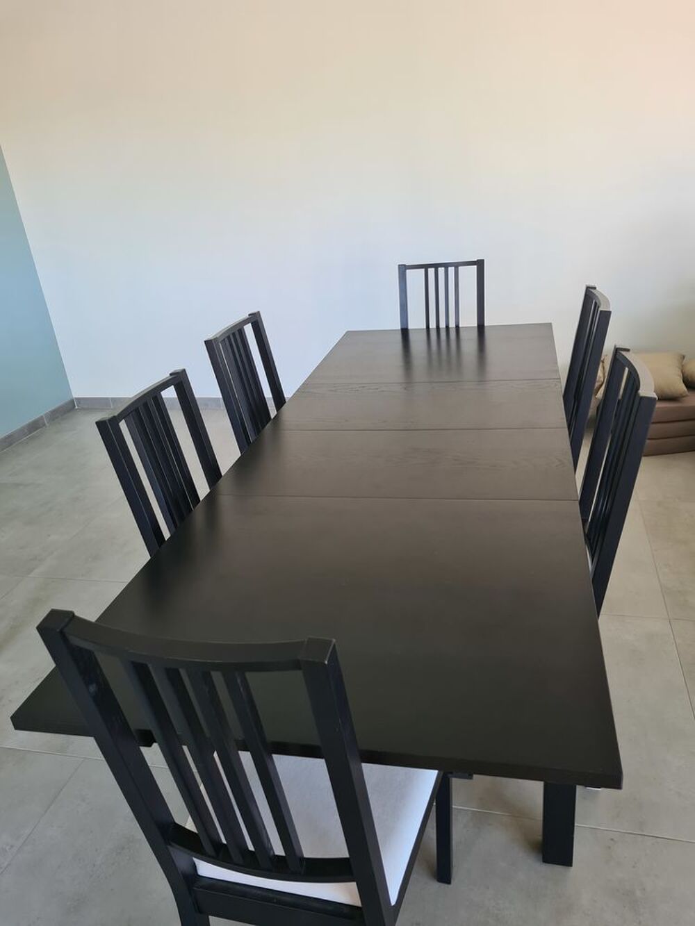 Table extensible 8/10 personnes et 6 chaises Meubles