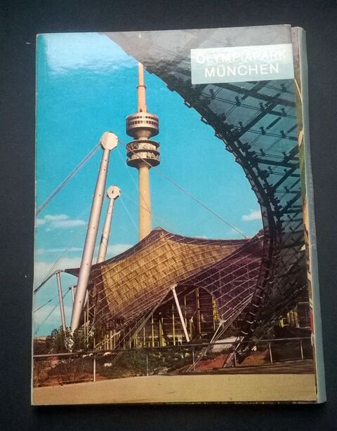 Dpliant cartes postale Parc Olympique Munich 4 Roncq (59)