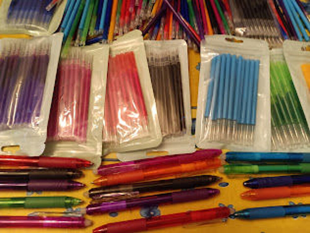 15 sylos gel effa&ccedil;ables , + mines 0 ,7mm selon photos,11,5cm Décoration