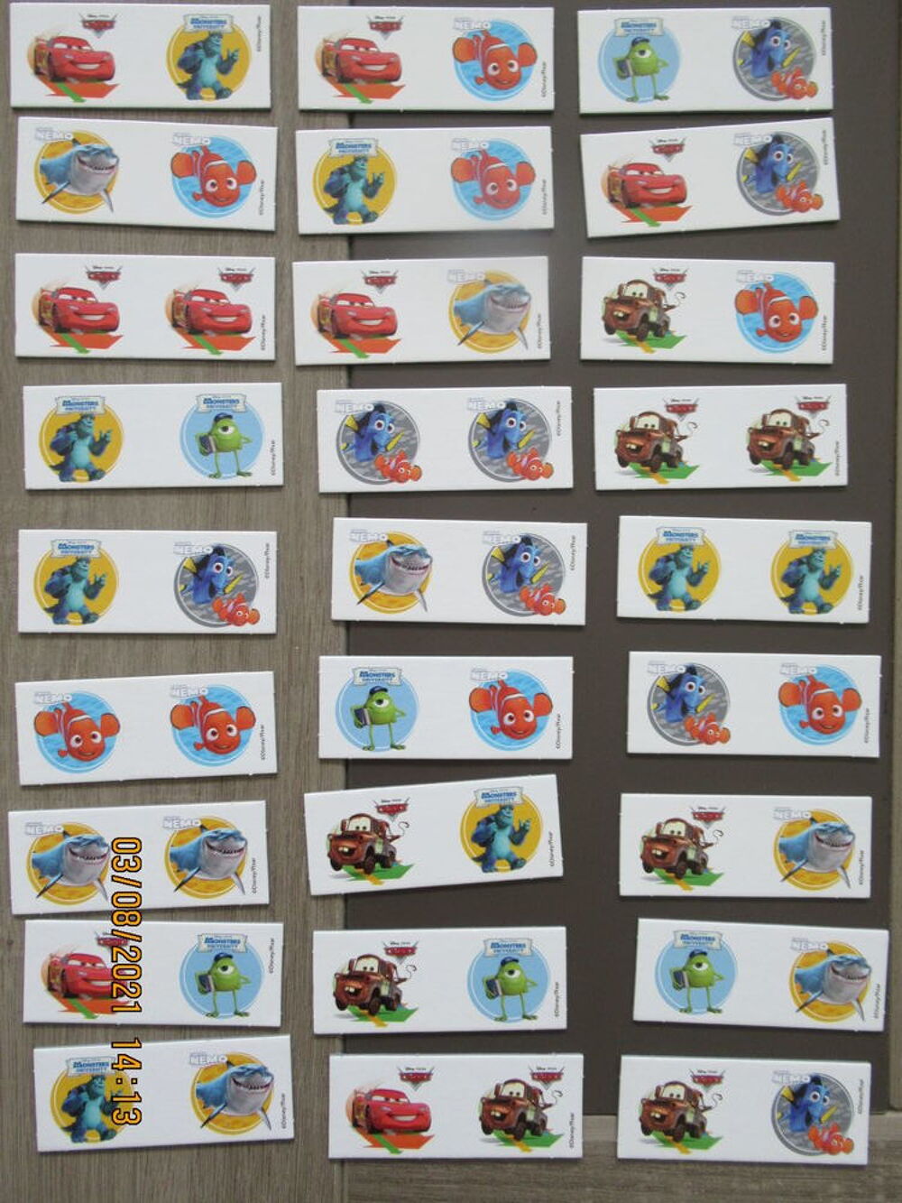 jeu de domino, m&eacute;mo et cubes Jeux / jouets
