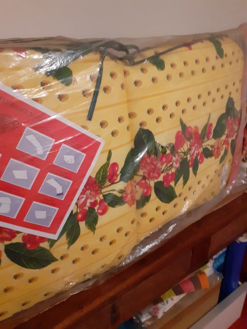 2 COUSSINS MONOBLOC D EXTERIEUR NEUF D�coration