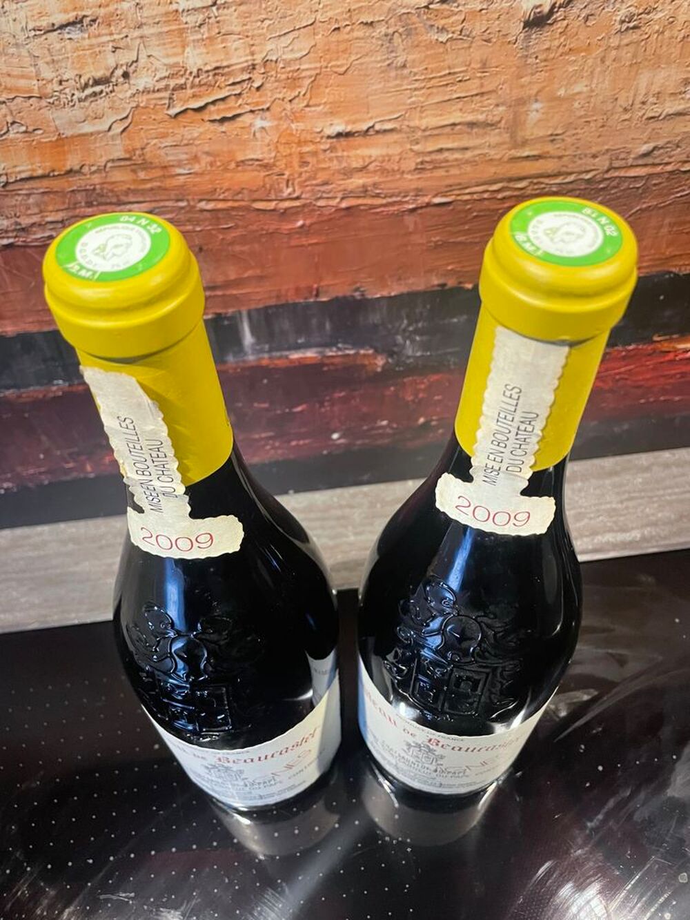 1 Bt CH&Acirc;TEAUNEUF-DU-PAPE, Blanc 2009, Vieilles Vignes. 99pk, Cuisine