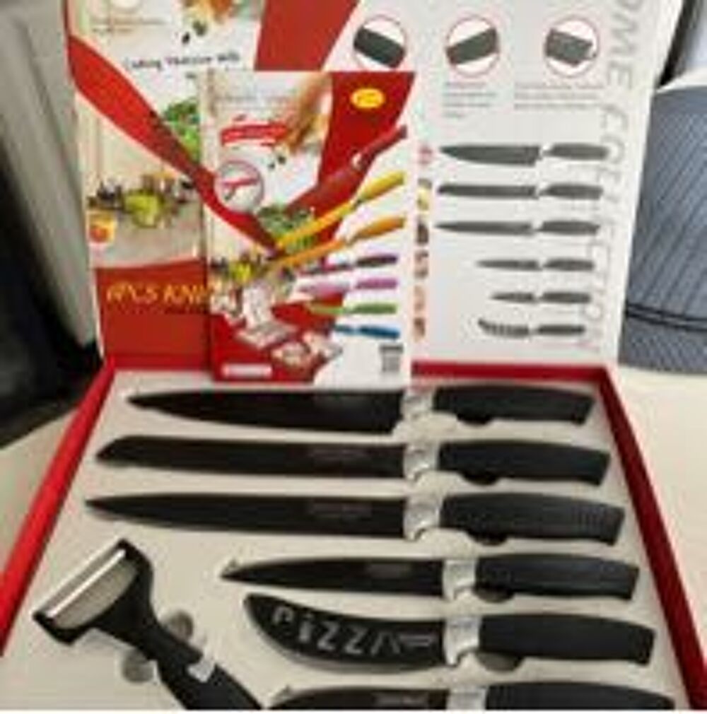 ensemble de couteaux cuisine Electroménager
