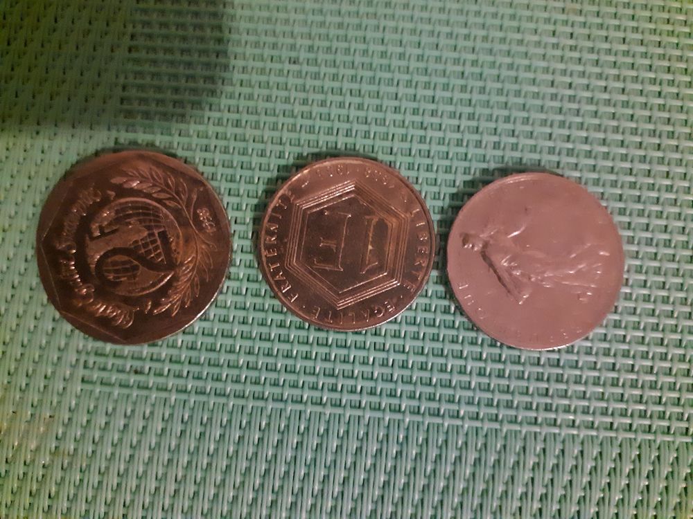 pi&egrave;ces monnaie 