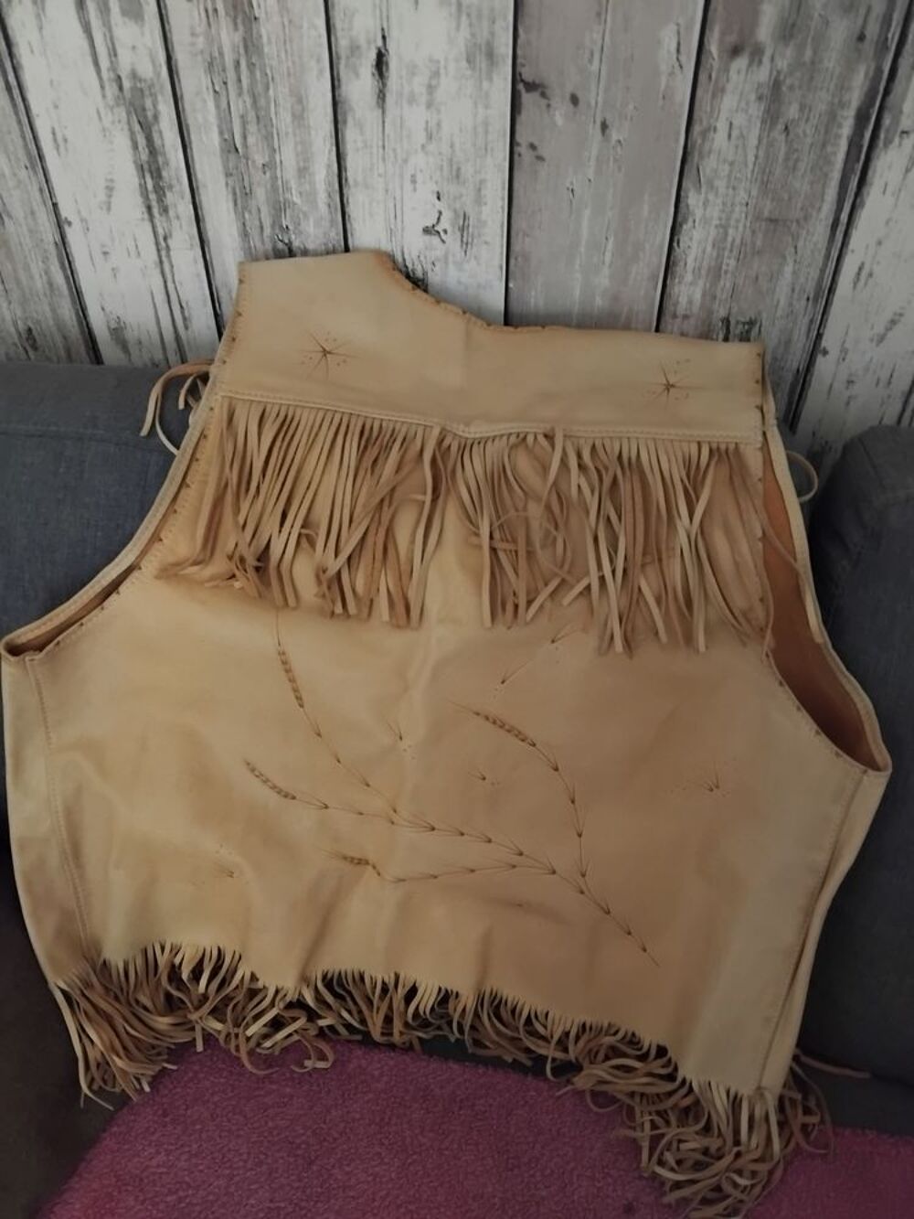 gilets cuir Vêtements