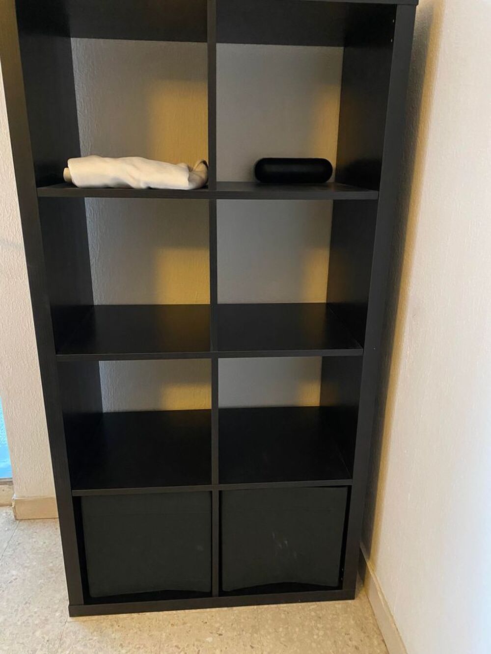 Etag&egrave;re IKEA noire Meubles