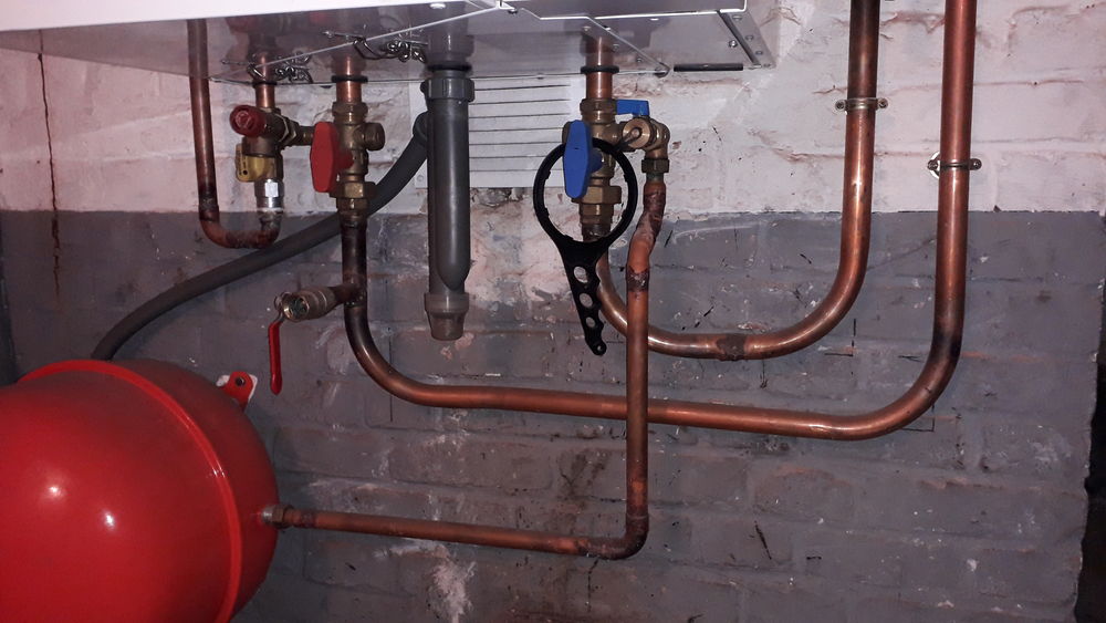 CHAUDIERE gaz condensation Weishaupt AH 45 KWs Bricolage