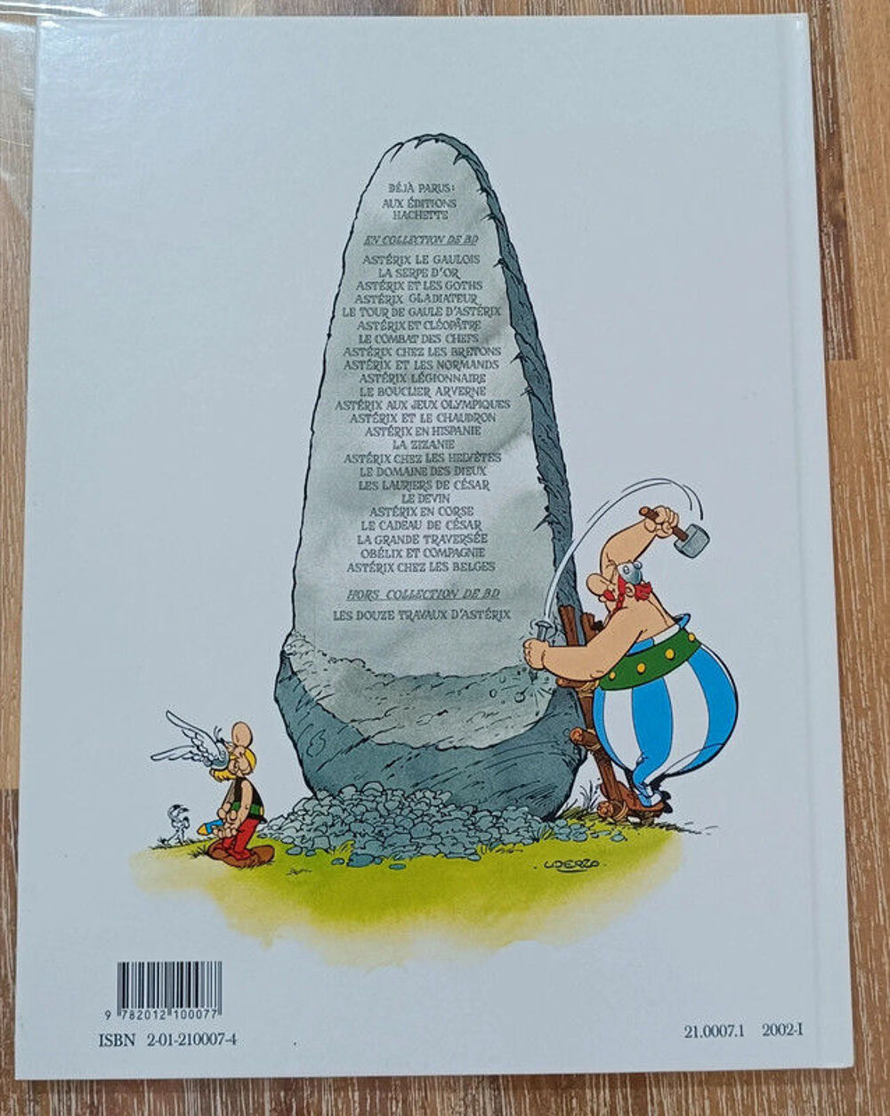 Bande dessin&eacute;e Ast&eacute;rix "Le Combat des Chefs" Livres et BD