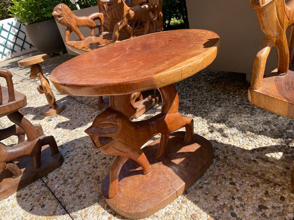 Salon africain Meubles