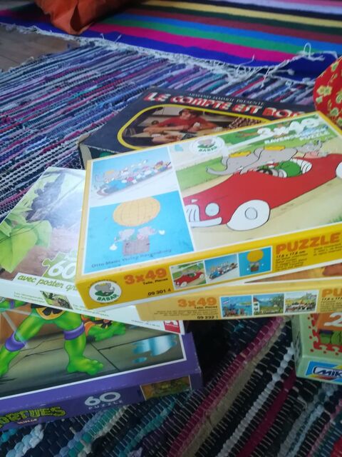 Lot de puzzles 8 Pantin (93)