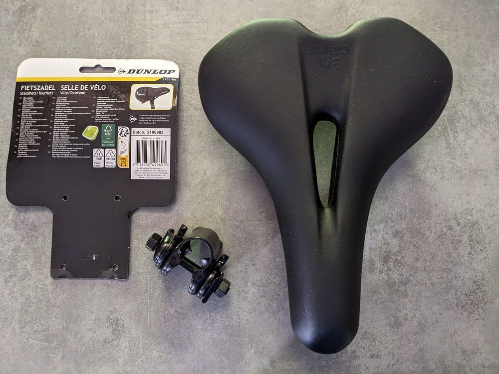 selle de v&eacute;lo neuve jamais utilis&eacute;e avec une fixation de 20/ Bricolage